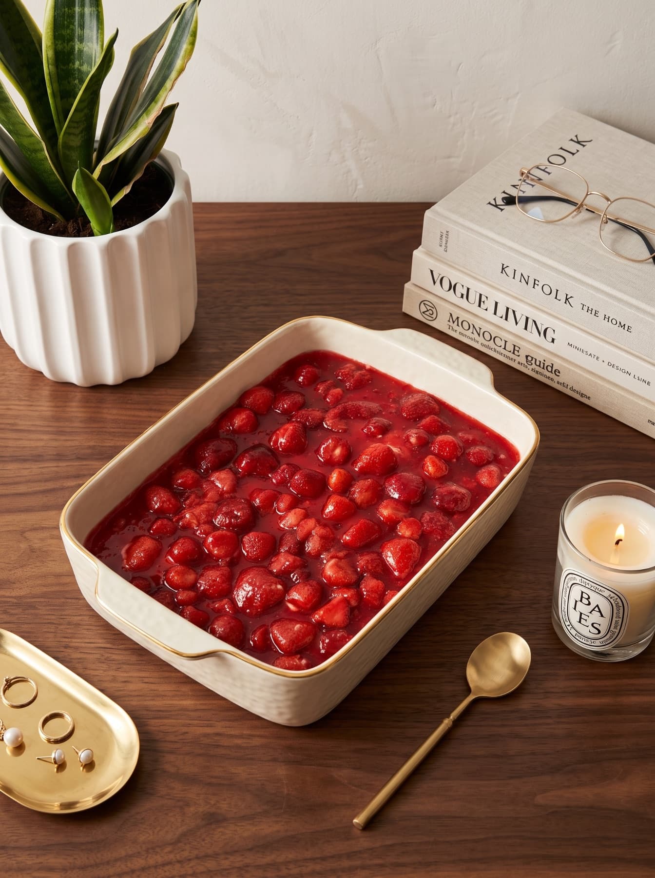 strawberry cheesecake
