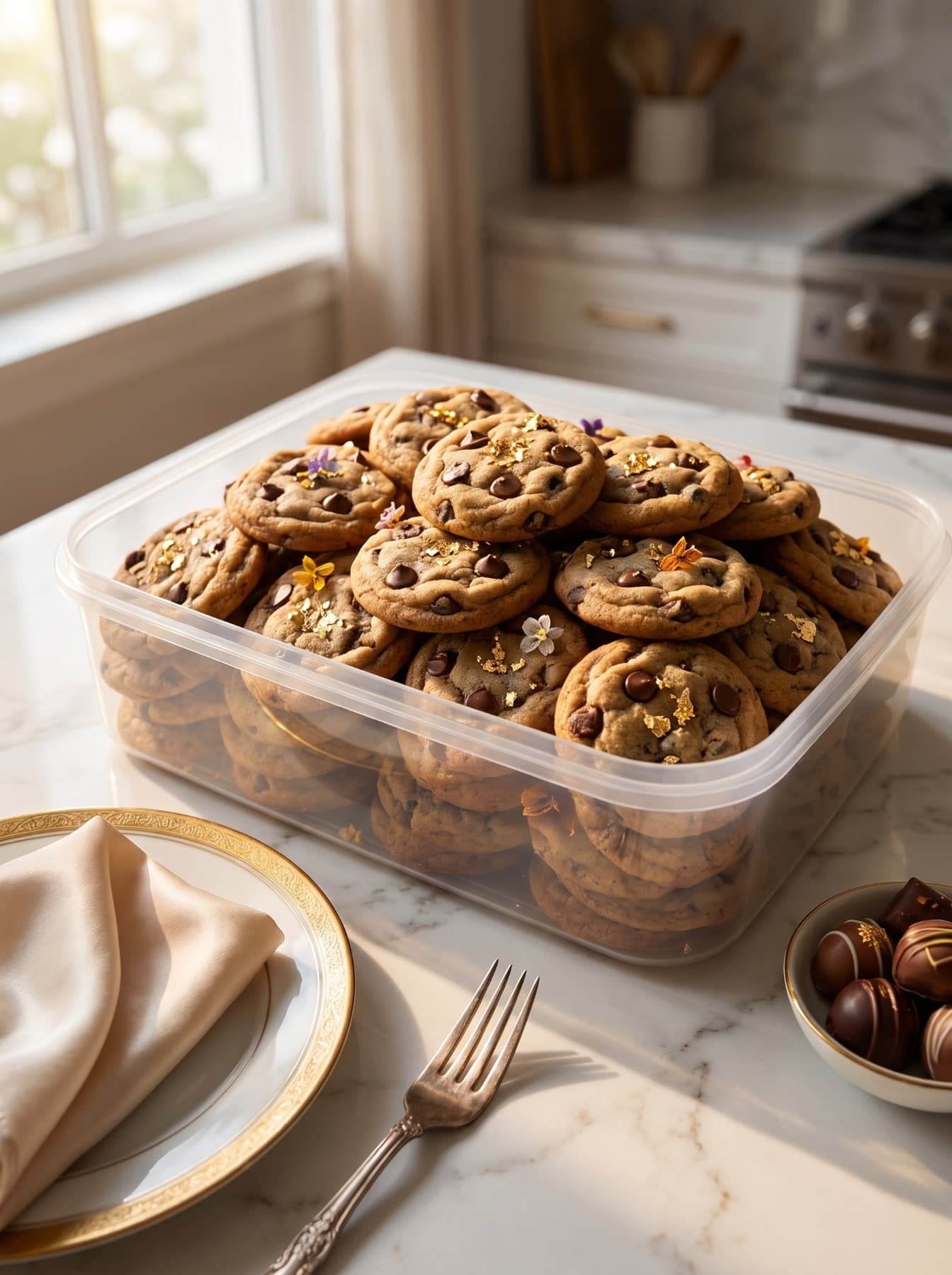 Brown butter chocolate chip cookies